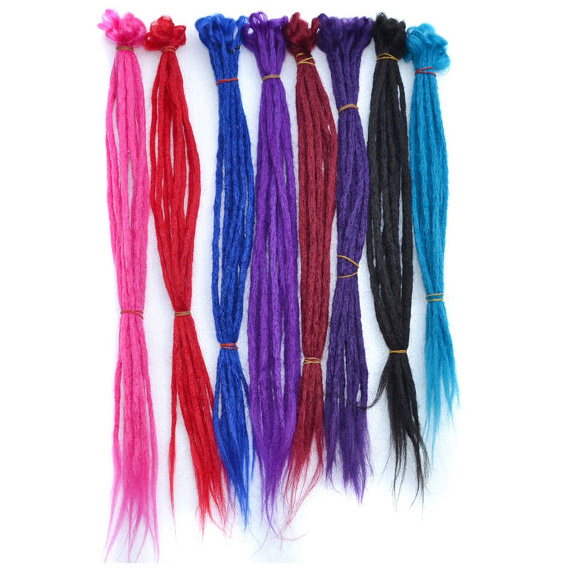 Gradient deux tresses de couleur