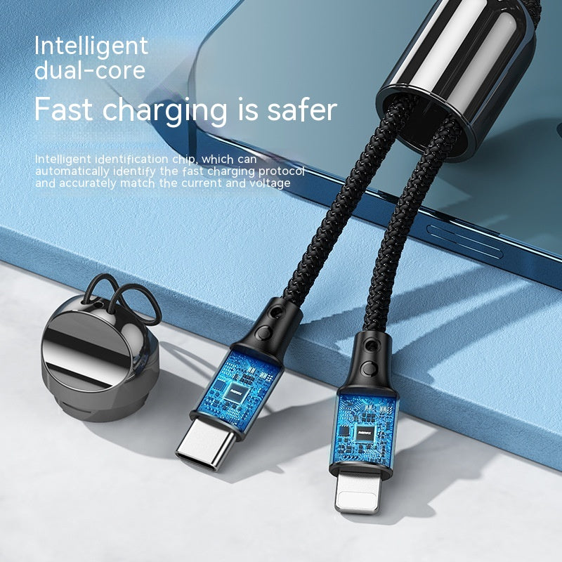 Câble portable PD20W haute puissance Typc de données de charge rapide Super