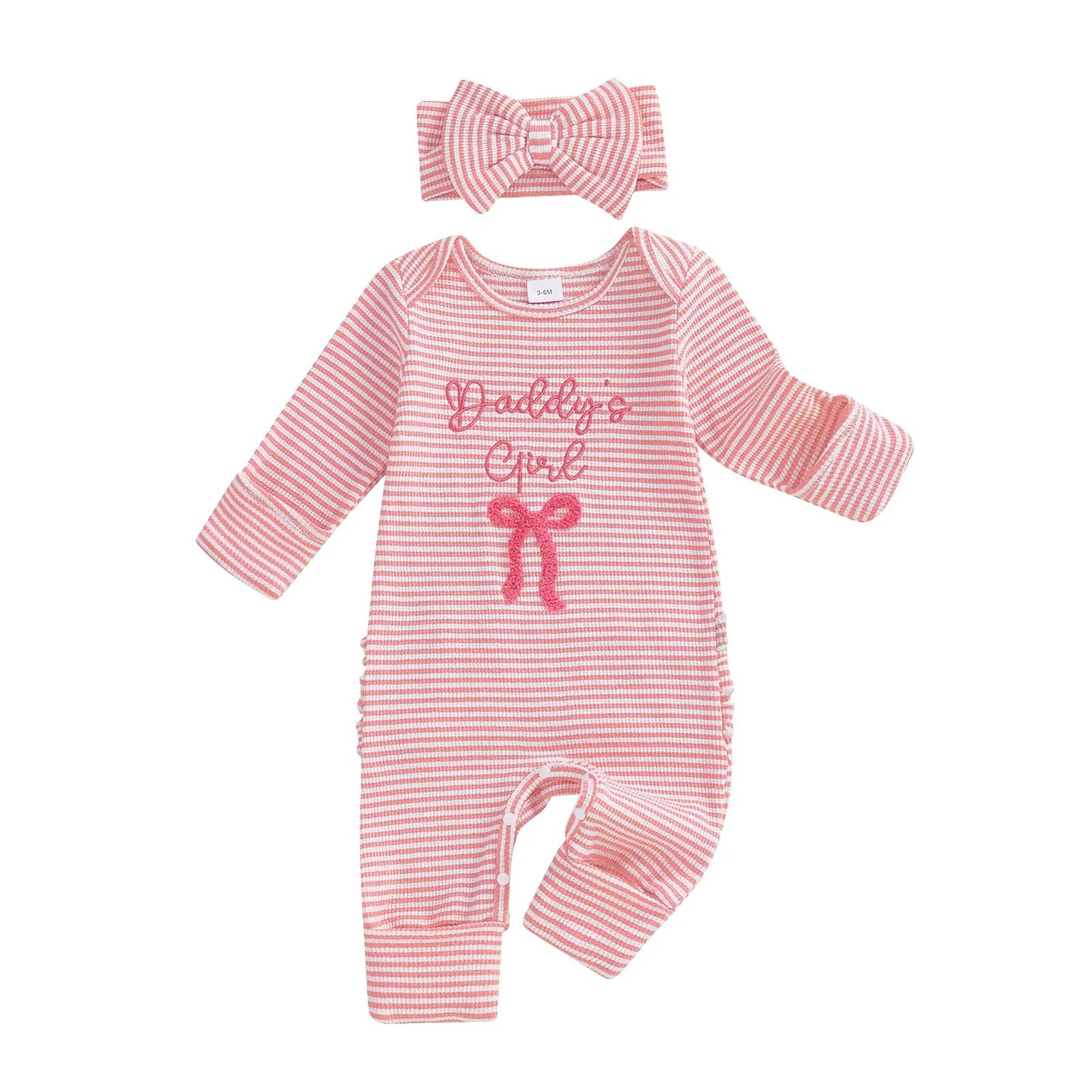 Romper brodé avec des cravates Bow