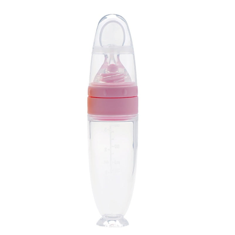 Fabricant Silicone Riz Céréales Baby Food Spoon Coupe d'aspiration