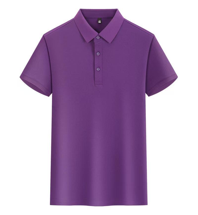 Faites des uniformes d'entreprise à manches courtes avec un collier tournant