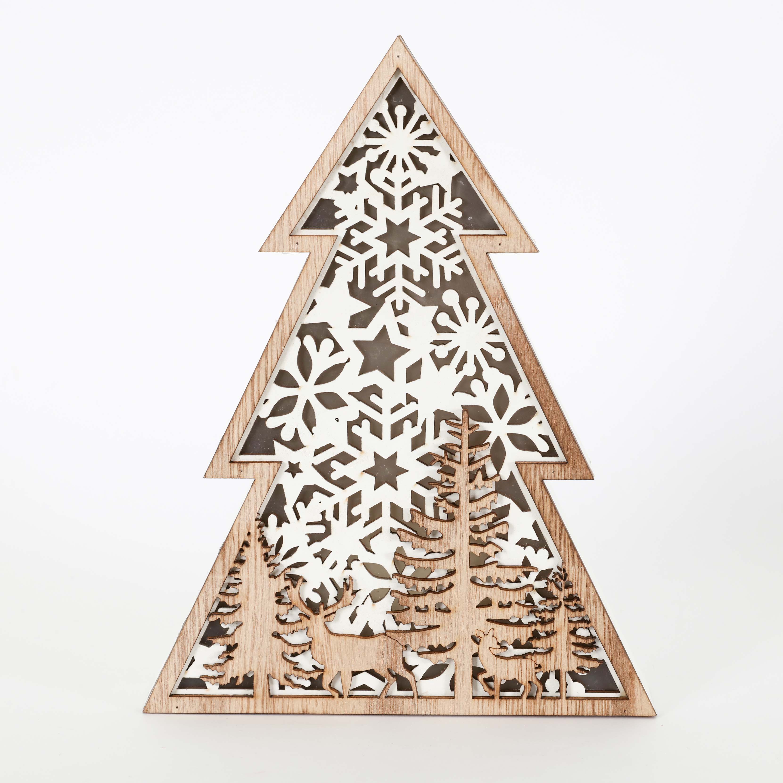 Décorations d'éclairage d'arbre de Noël