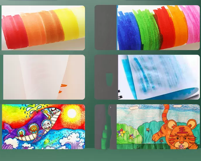 Pinceau d'Art Opaque à séchage rapide