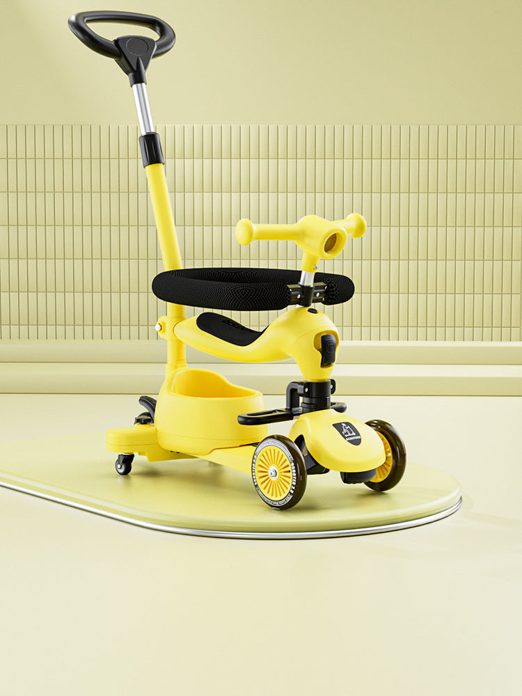 Scooter bébé peut s'asseoir pousser ou glisser
