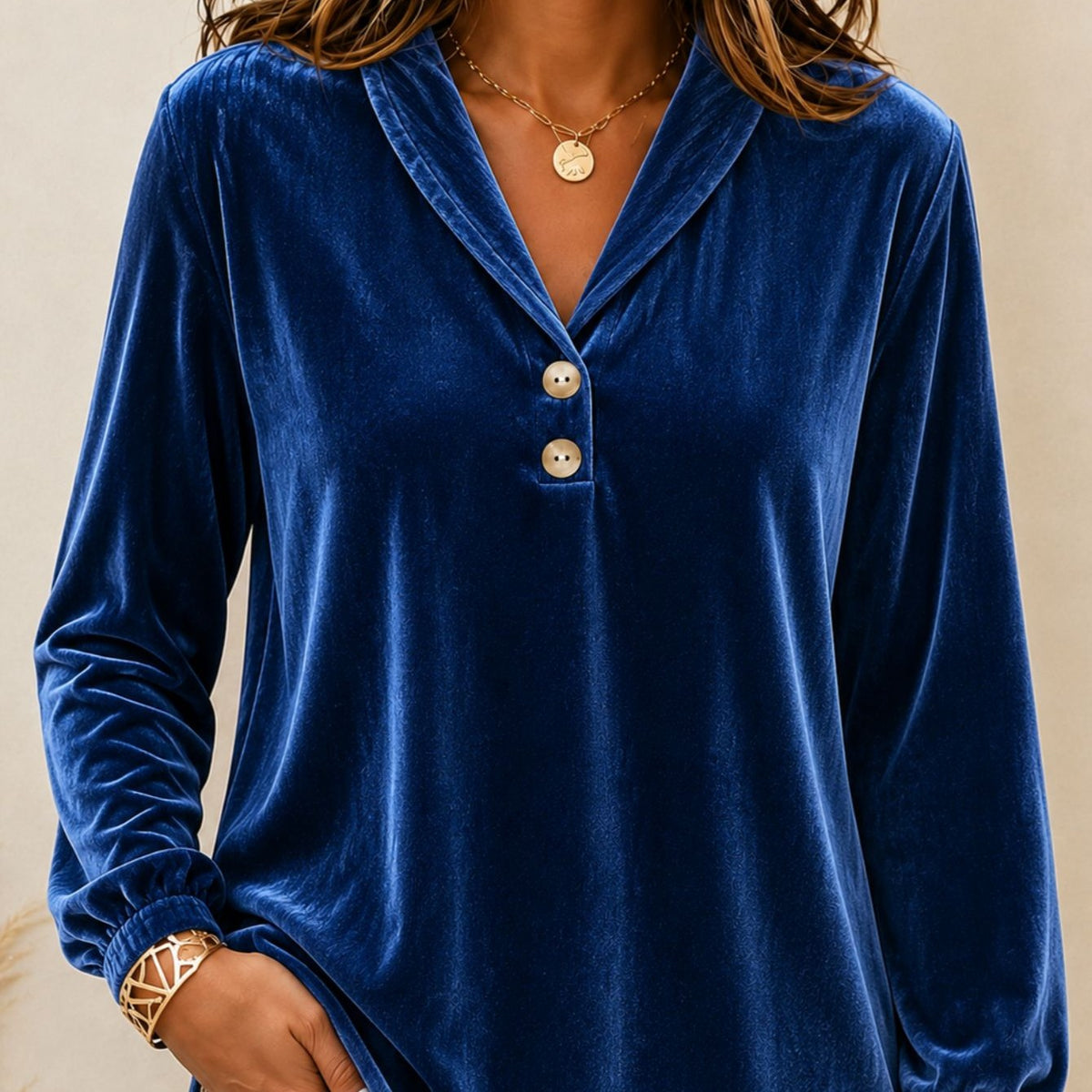 Polyester blouse