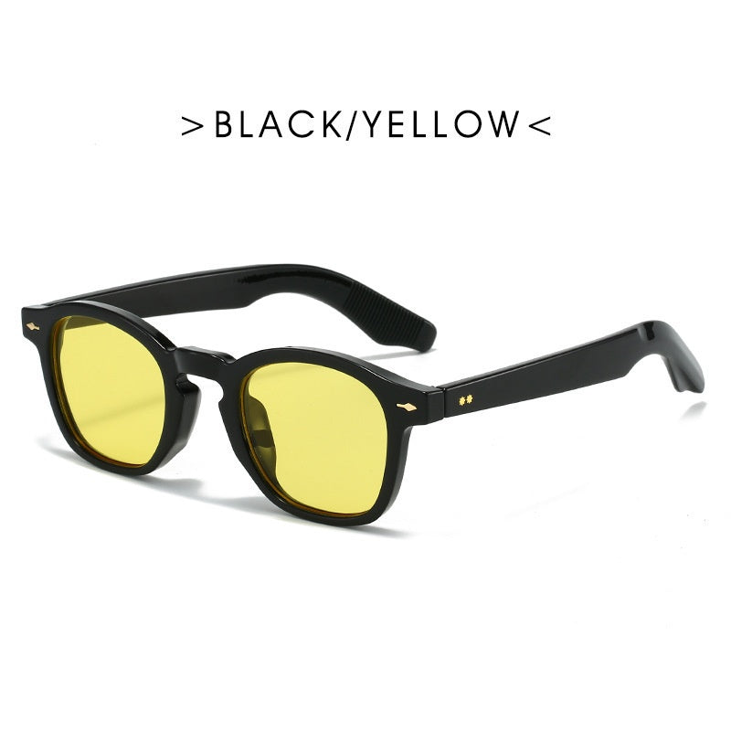 Lunettes de soleil européennes et américaines Trend Street Snap Retro