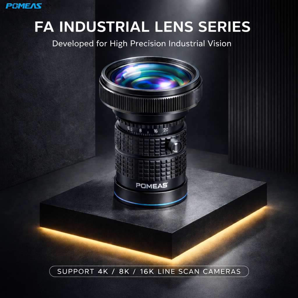 0,05X 50mm F4.0 Objectif de balayage de ligne 8K avec cercle d'image de 62mm pour machines industrielles Vision Ins