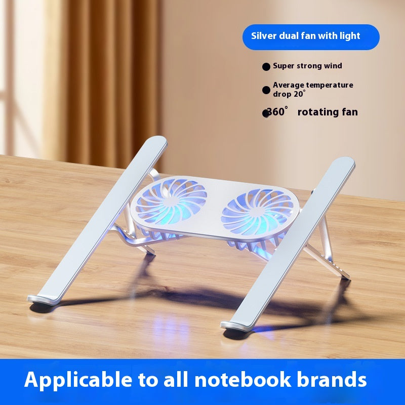 En alliage d'aluminium Notebook Stand Portable Polding Lifting Tablet Height Augmenter Bureau Tw