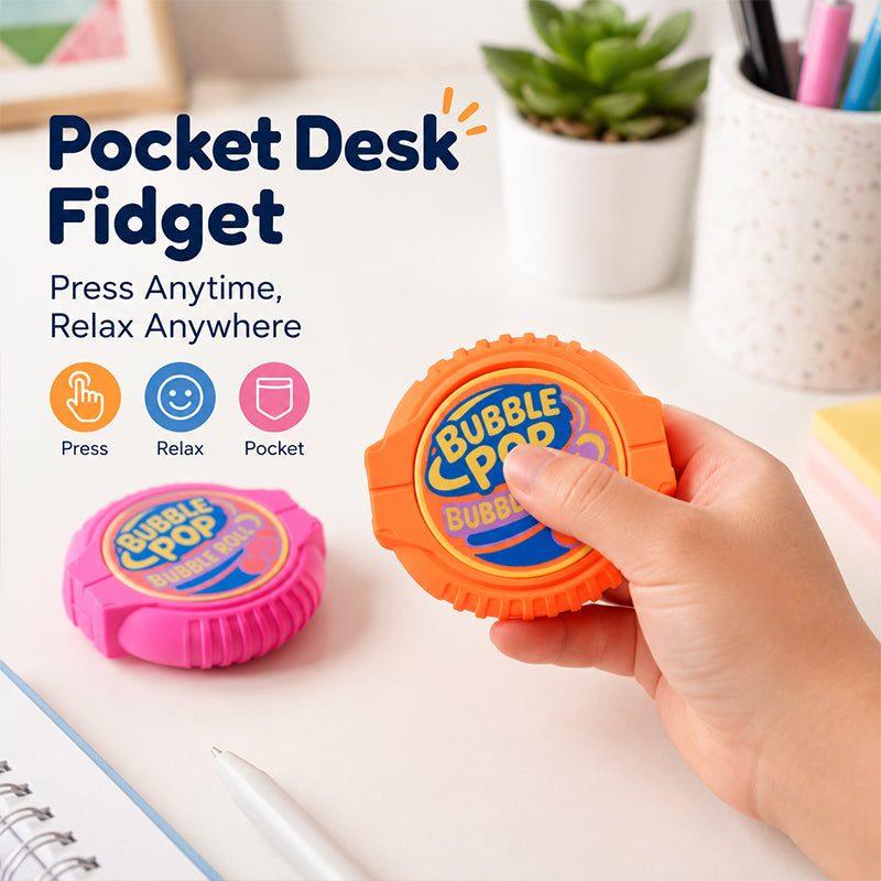 3D Imprimé Pocket Cliquez sur Fidget Toy