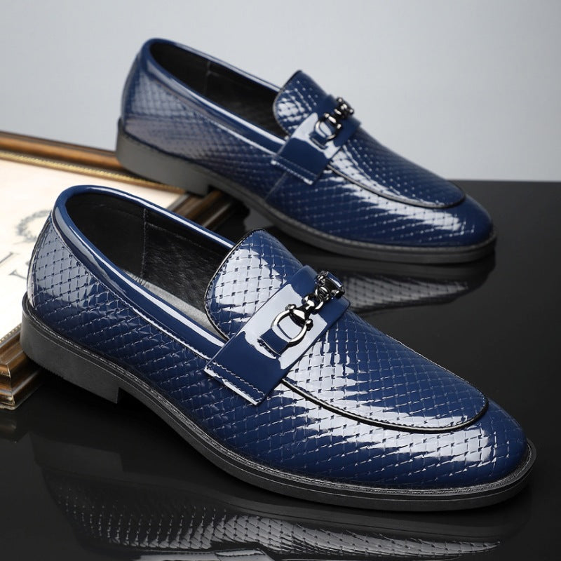 Minimalist British Style Hommes Chaussures en cuir d'affaires