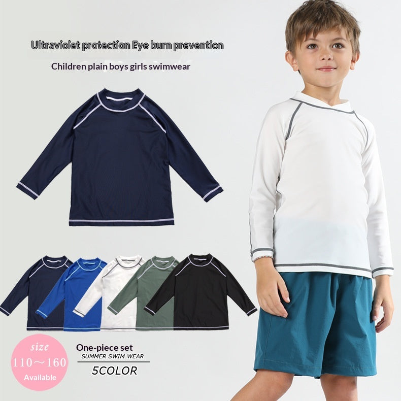 Maillots de bain anti-UV à séchage rapide pour garçons et filles