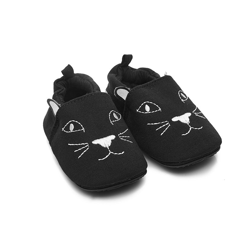 Bébé Soft Bottom Chaussures pour tout-petit 0-1-2 ans Vieux Garçons et Filles Mode Accueil Non-dérapant