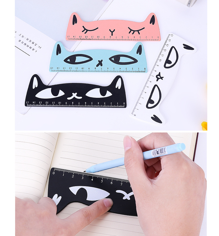Kawaii 15cm Candy Couleur animal animal chat règlement en bois