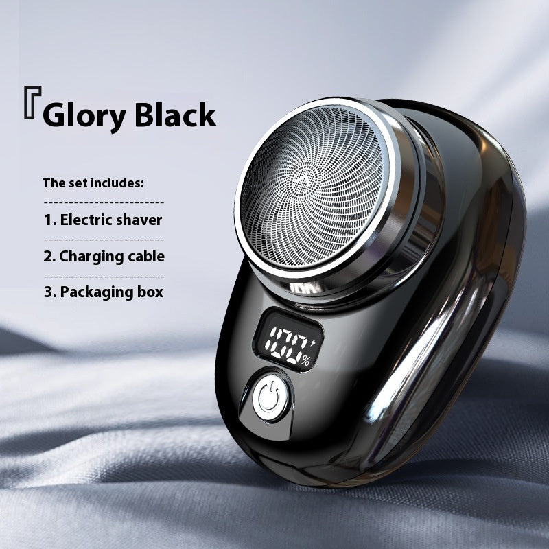 Mini Éclectique Shaver Portable Voyages Hommes serrure électrique et charge Spray de rasage Pogonotomy
