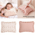 Coussin en coton respirant Gauze Ruffle pour enfants