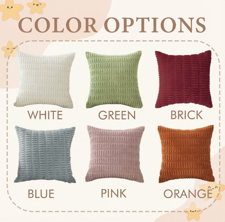 Couvercle de coussin brodé personnalisé