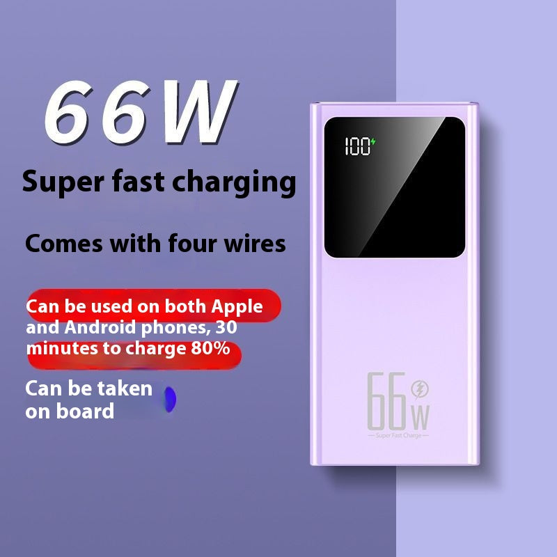 Banque d'alimentation portable ultra-mince ultra grande capacité