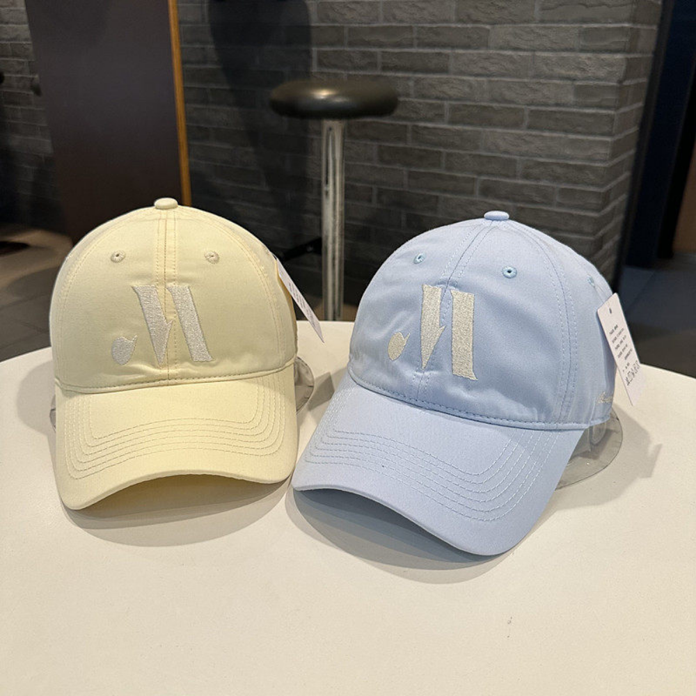 Label simple et rétro Casquette de baseball souple