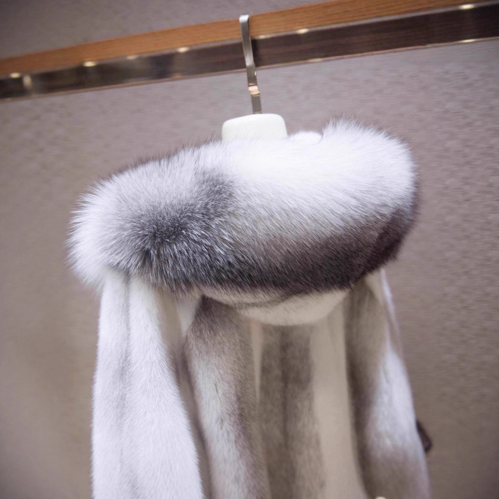 Vêtements de dessus en fausse fourrure d'hiver pour femmes