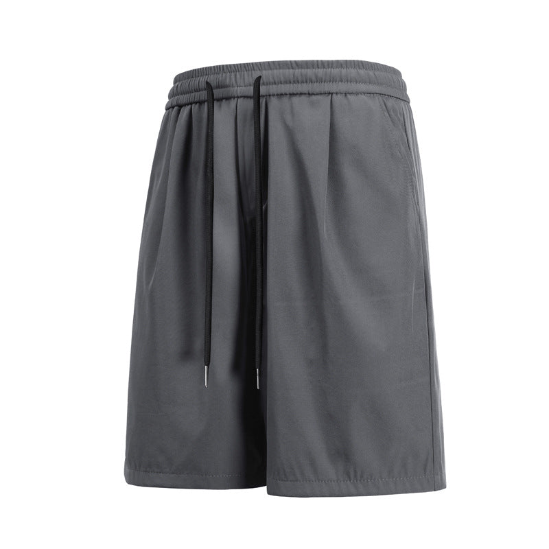 Shorts à coupe droite pour jeunes hommes