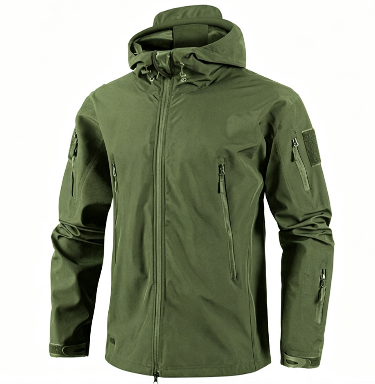Shark Skin Soft Shell Raincoat avec doublure en polaire