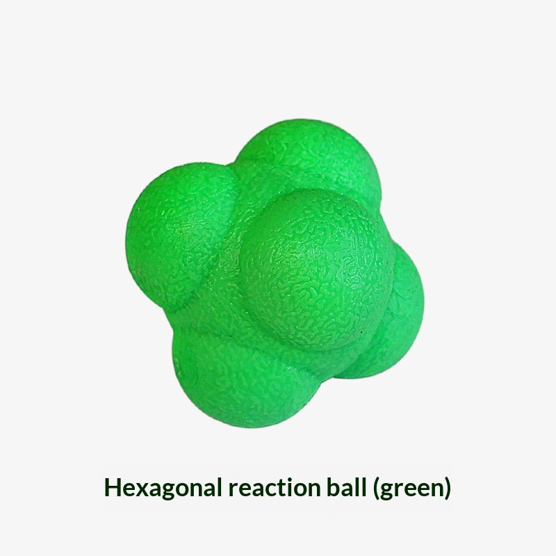 Haute difficulté de réaction hexagonale Balle Agile Changement de direction Balle Réflexes rapides