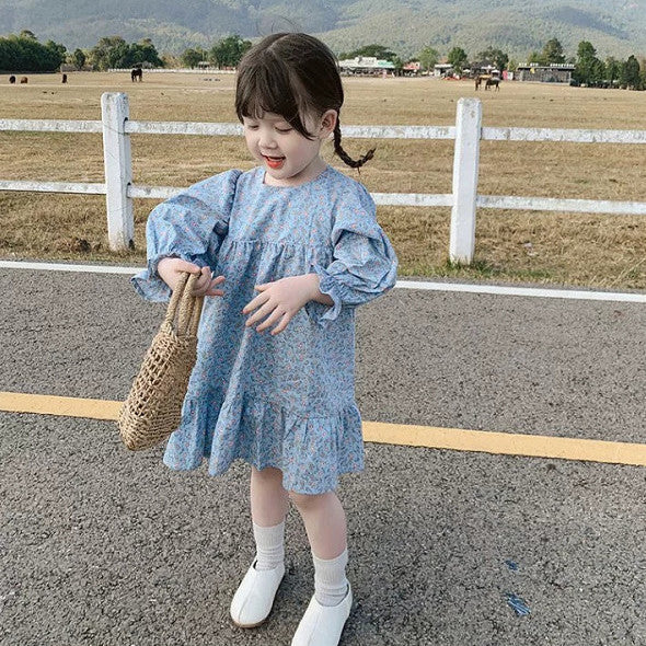 Robe de printemps pour enfants de style coréen