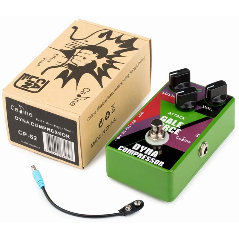 Caline CP-52 Guitare Pedal Gale Force Dyna Compresseur Mini Effet Pedal Accessoires de guitare