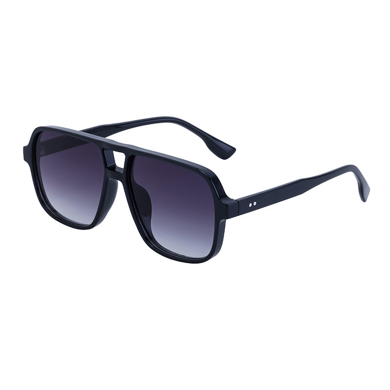 Lunettes de soleil Retro Double-Beam pour hommes