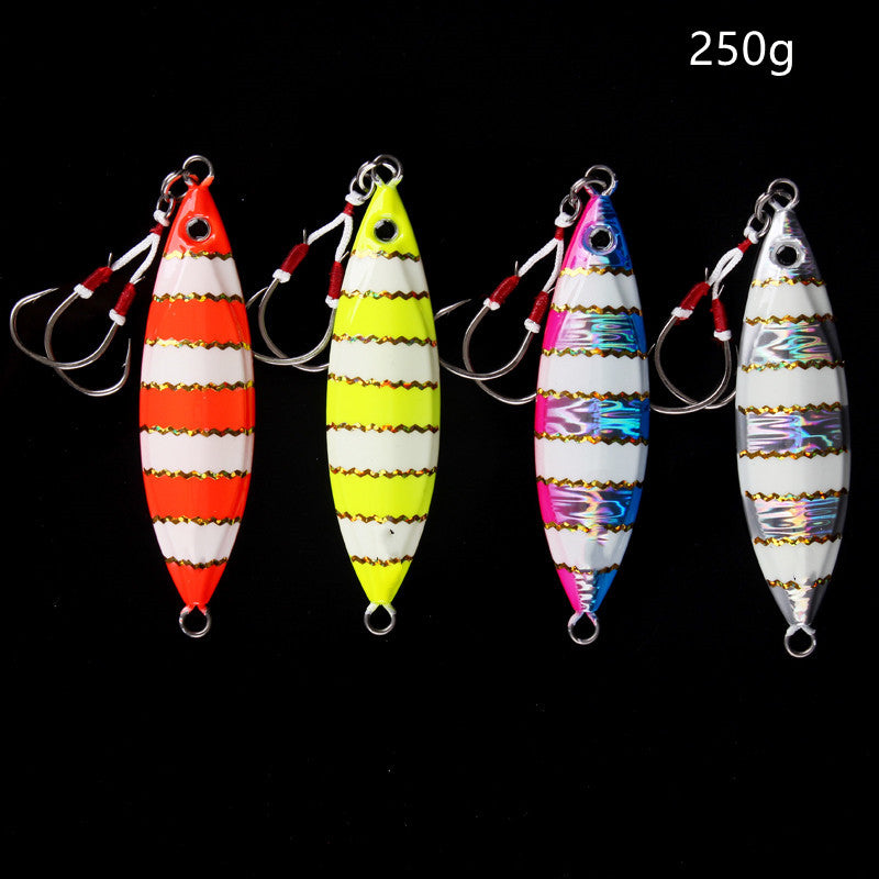 Lead laser lumineux avec double crochet à bascule lente