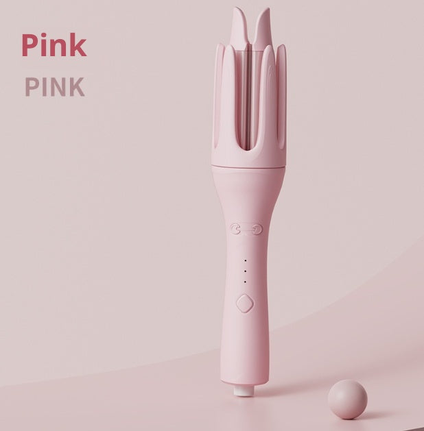 Automatic rotating hair curler