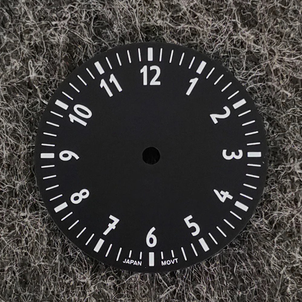 Cadran Accessoires Vert Lumineux Unique ou Sans Date Cadran Visage