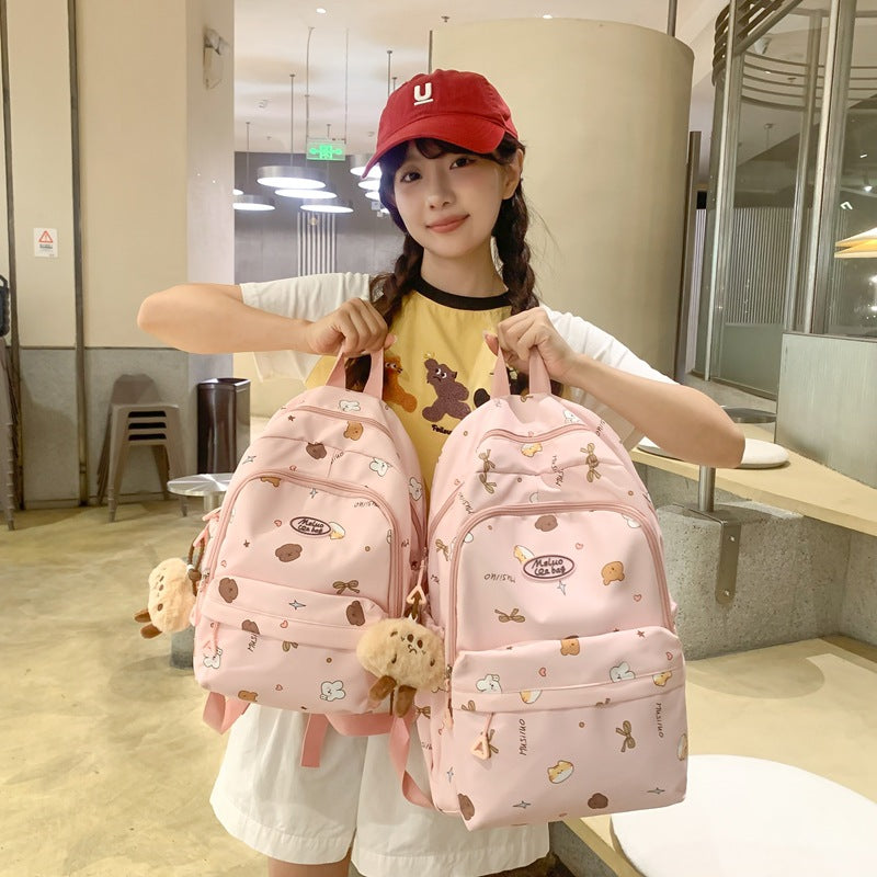 High looks Backpack pour les étudiantes du collège