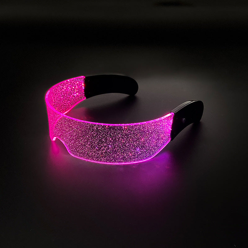 Verres à lumière LED de la future technologie