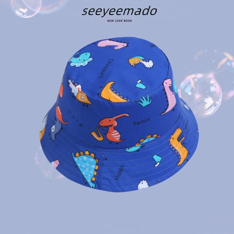 Homme et femme Bébé réglable Super mignon ombre solaire Chapeau pêcheur