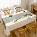 Coton Linge de maison nappe Decor imperméable Couverture de table pour la salle à manger Table quotidienne