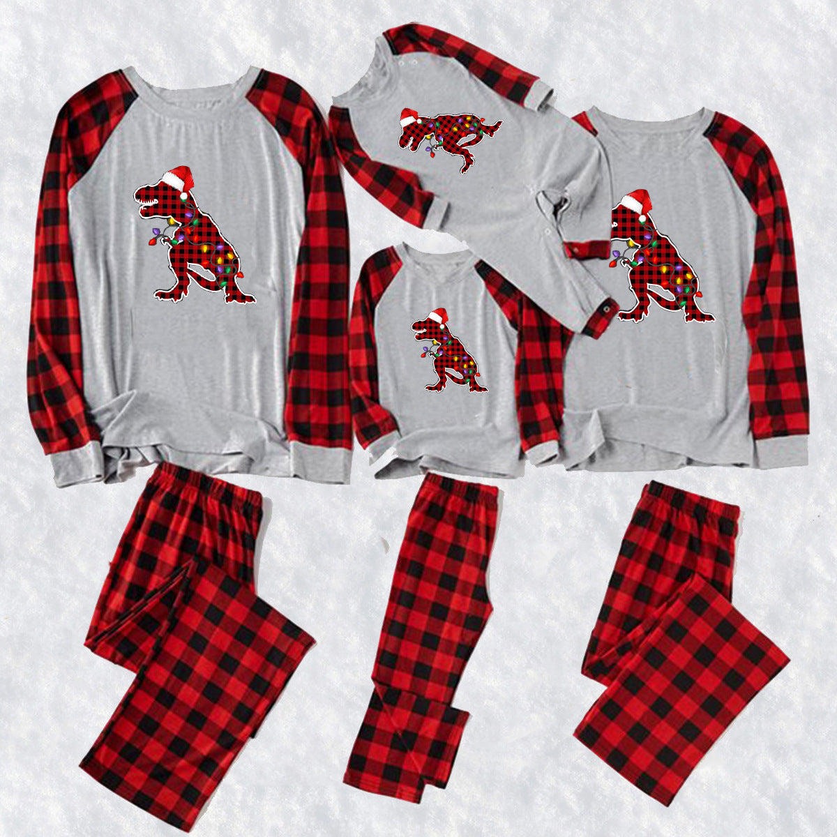 Pyjamas de famille de Noël de Stewart Plaid