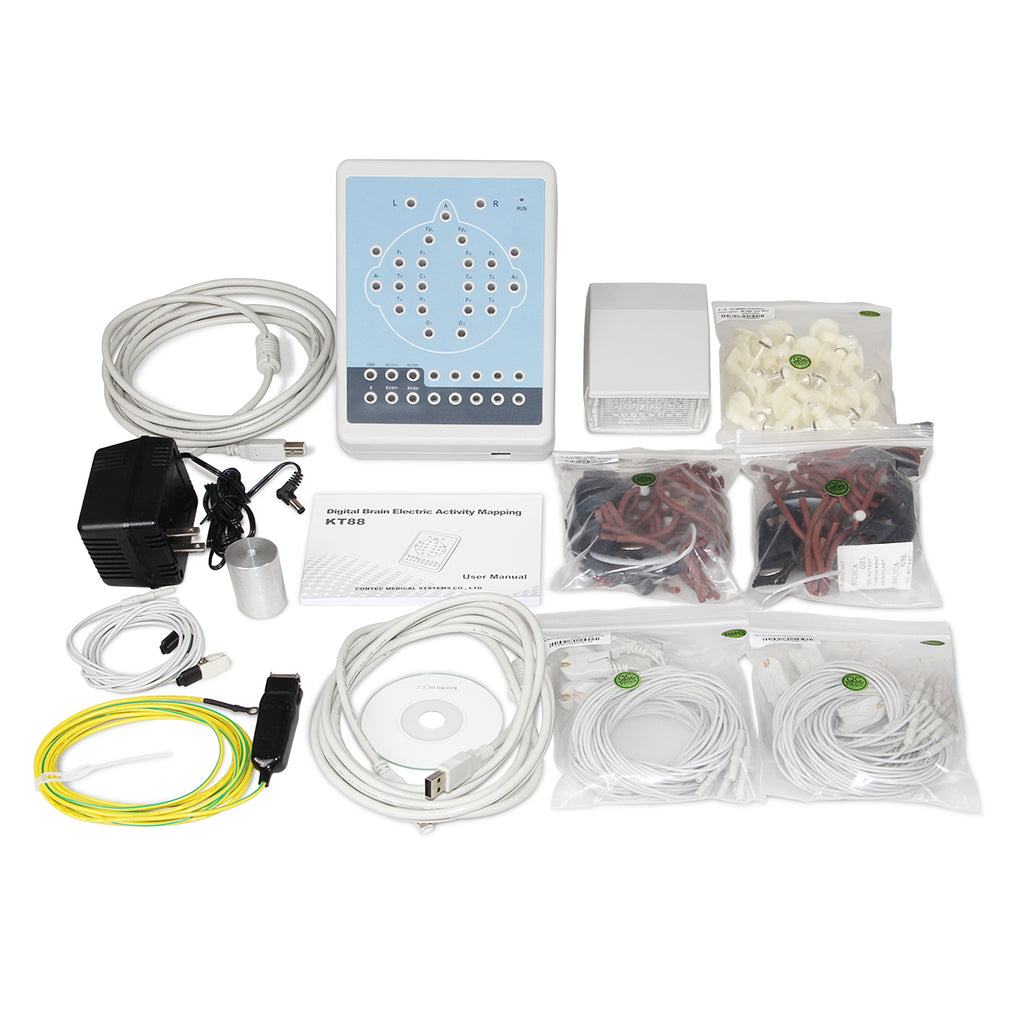 CE CONTEC KT88-1016 EEG 16 canaux EEG numérique Et système de cartographie Cerveau électrique