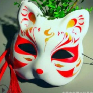 Masque de demi-face Anime de style japonais