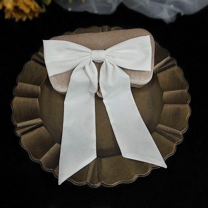 Bow Veil Super Fée Voyage de mariage Tir