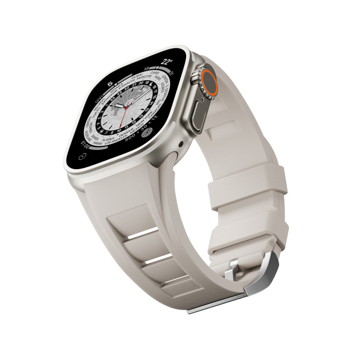 Montre Bracelet en silicone liquide S9 épingle boucle ultra pliante