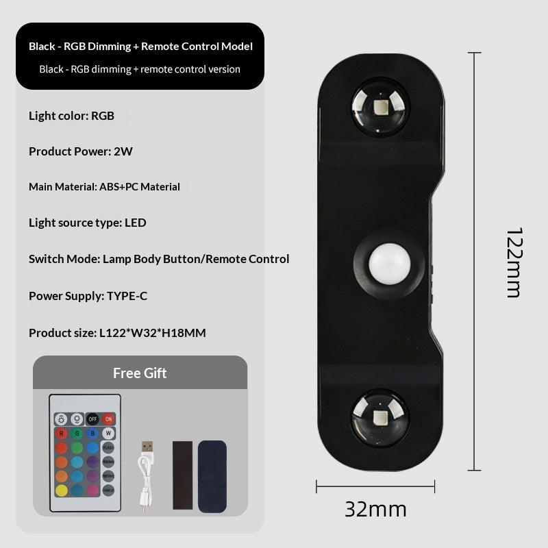 Lumière de mur amphibie sans fil de charge magnétique