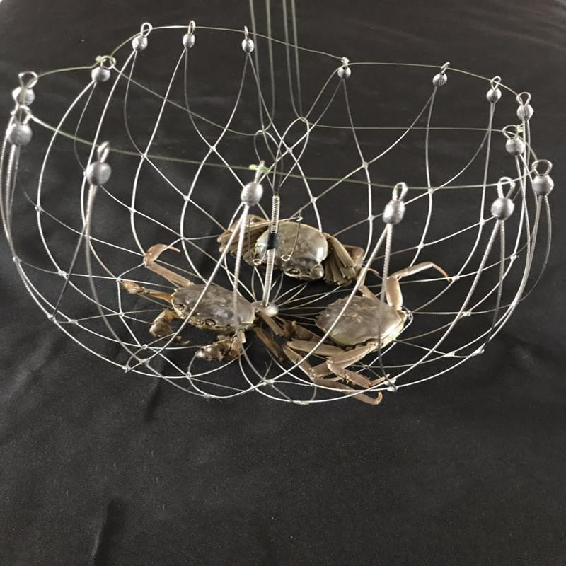 Pêche en mer Aggravée Nettoyant Automatique Acier inoxydable Crabe Cage