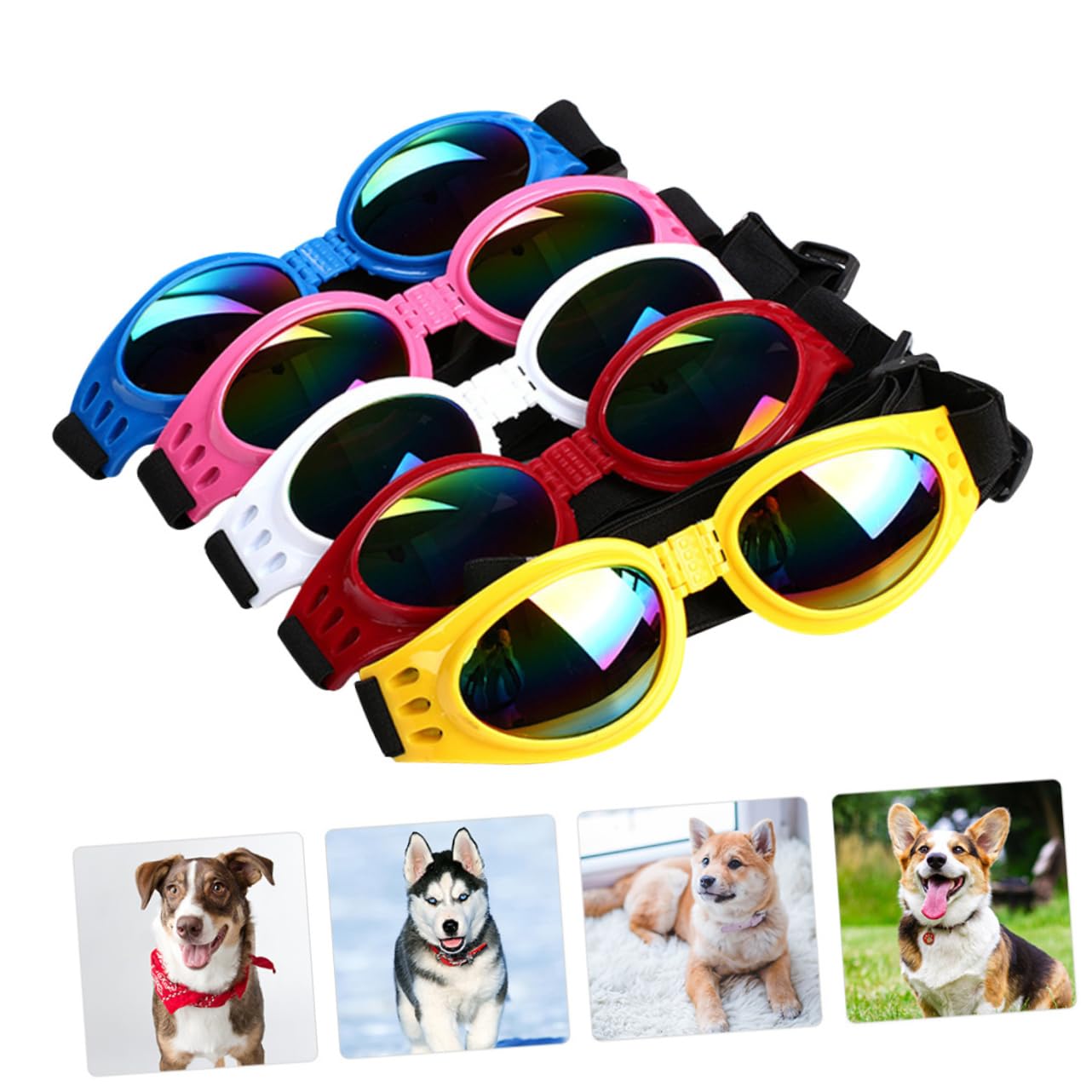 1 pièce, Lunettes de soleil pour chiens, lunettes, lunettes de soleil pour chiens, retriever doré coupe-vent, soleil spécial