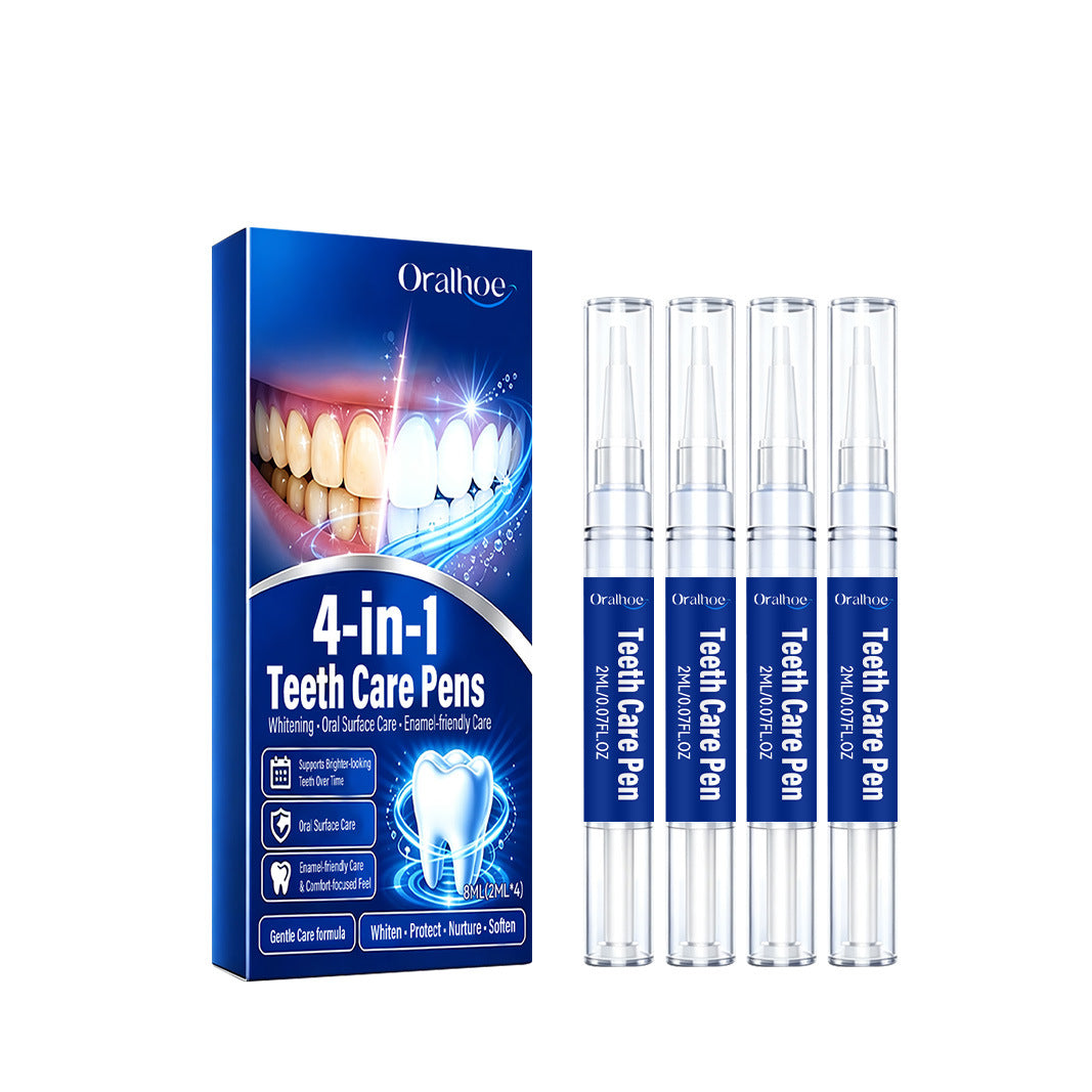 Ensemble de stylo de blanchiment de dents d'hygiène orale