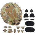 Tactique Protection complète Casque à impact épais