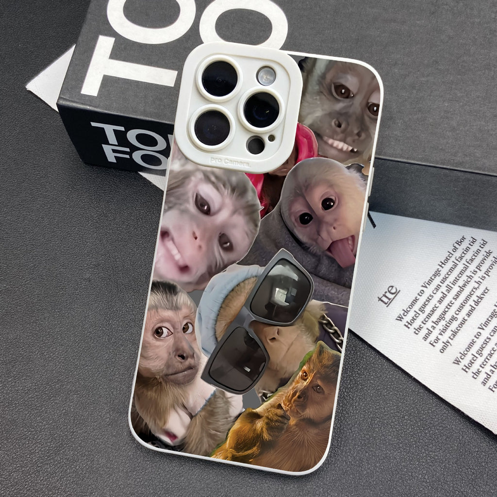 Trendy Monkey Phone Case 1112131416 étui protecteur 78XM