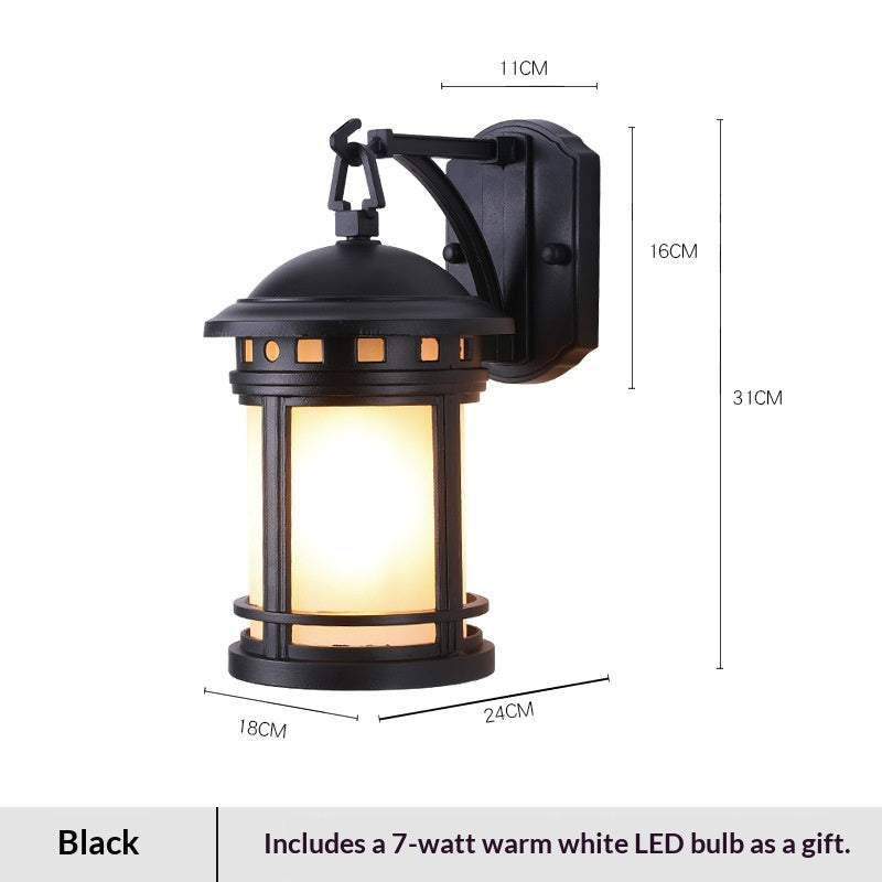 Lampe murale extérieure rétro pour balcons extérieurs Et des Façades