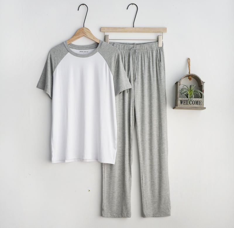 Ensemble modal de pyjamas d'été pour hommes