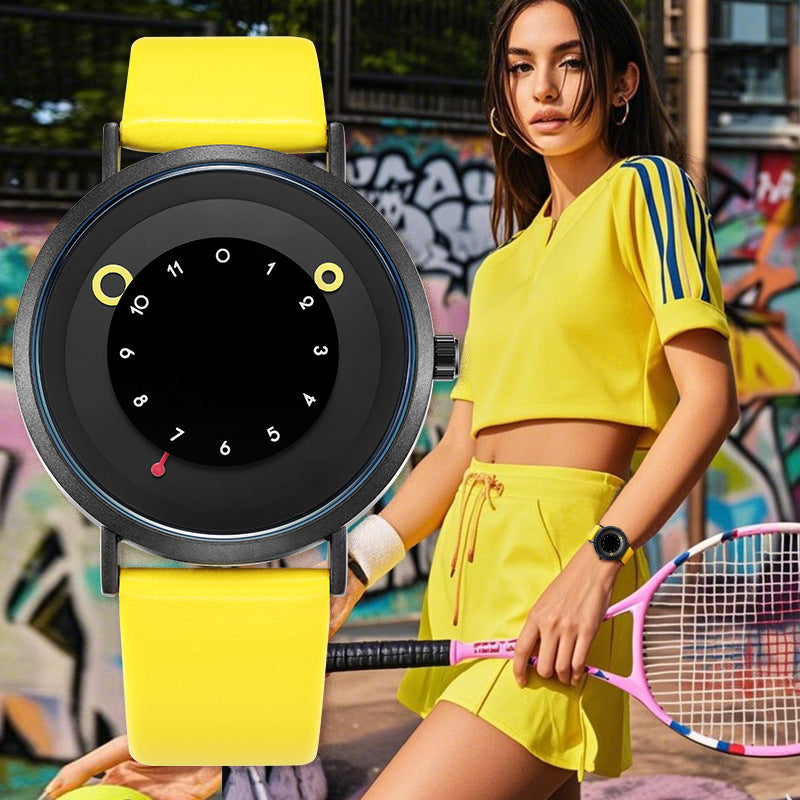 Simple Quartz Sports Watch Student Beauty Belt